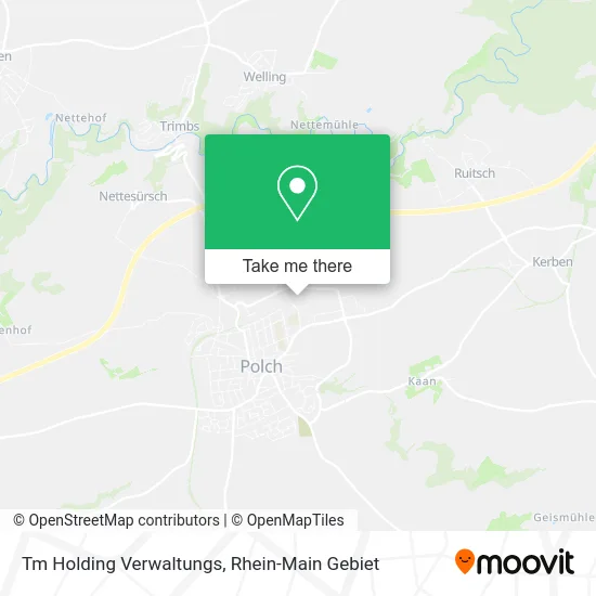 Карта Tm Holding Verwaltungs