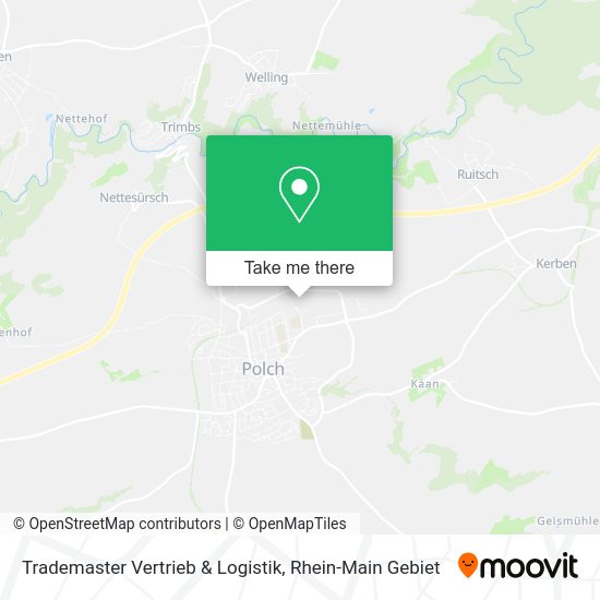 Карта Trademaster Vertrieb & Logistik