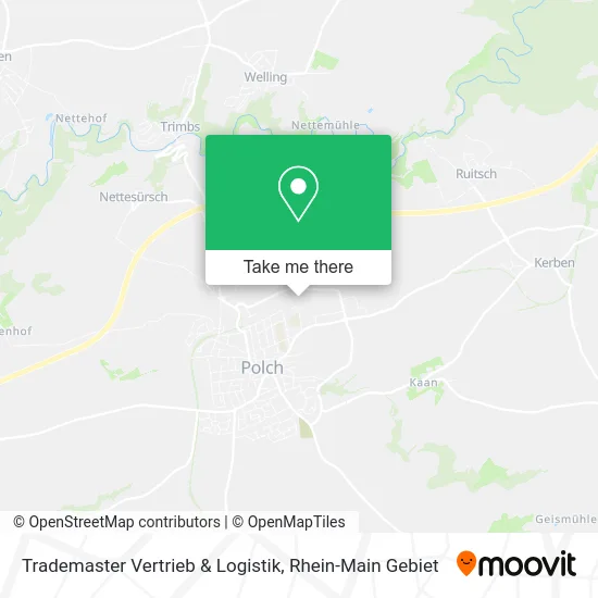 Карта Trademaster Vertrieb & Logistik