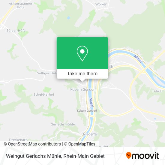 Карта Weingut Gerlachs Mühle