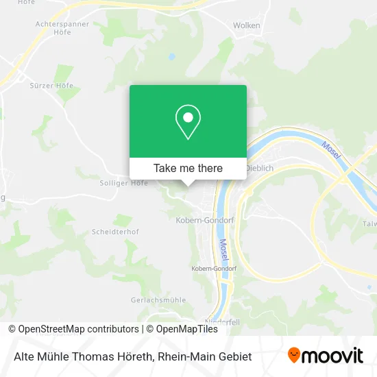 Карта Alte Mühle Thomas Höreth