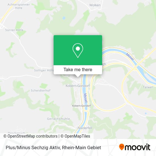 Карта Plus/Minus Sechzig Aktiv