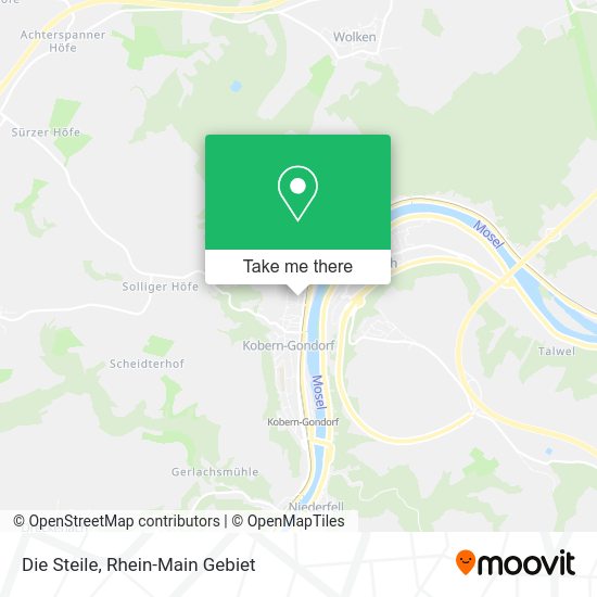 Карта Die Steile