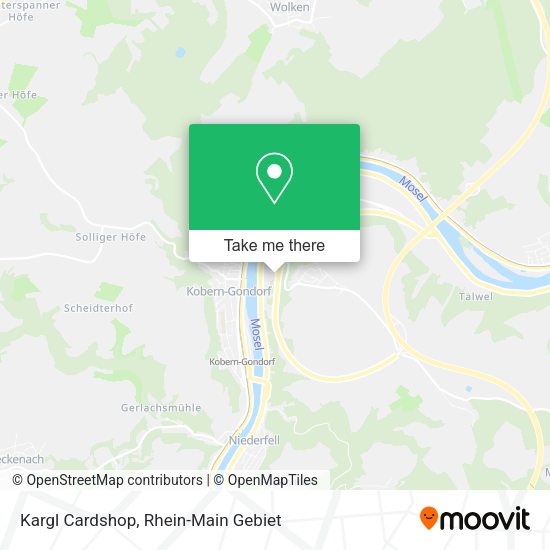 Карта Kargl Cardshop