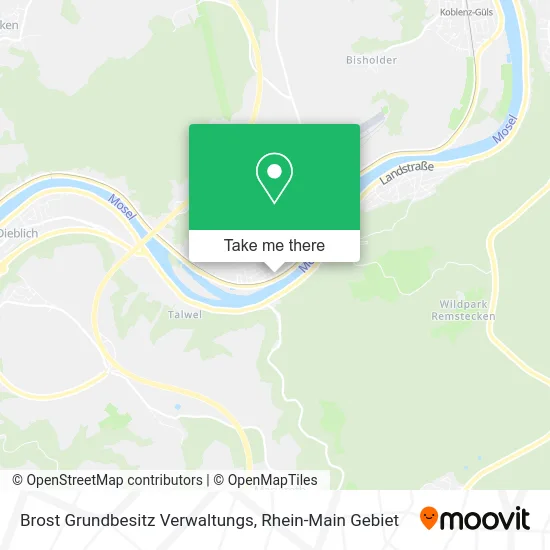 Карта Brost Grundbesitz Verwaltungs