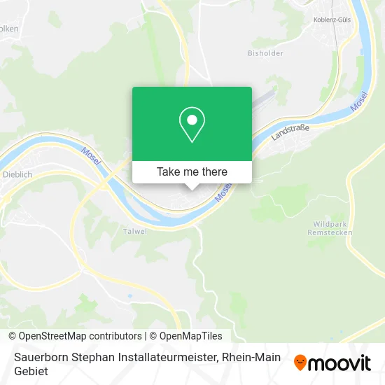 Карта Sauerborn Stephan Installateurmeister