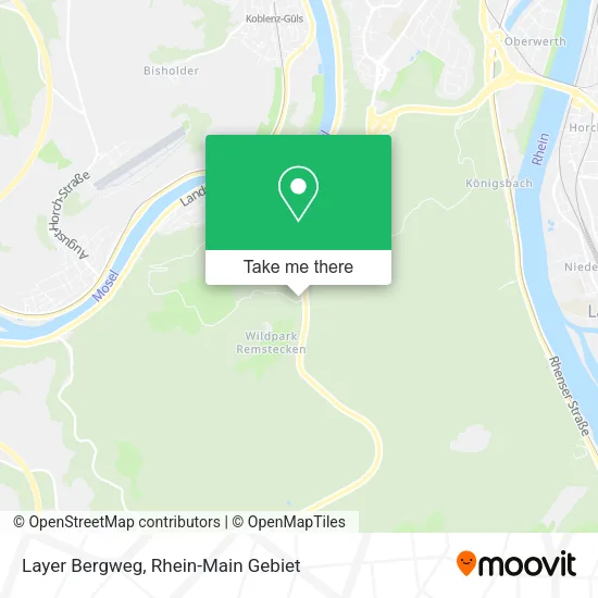 Карта Layer Bergweg