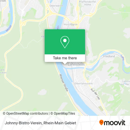 Карта Johnny-Bistro-Verein