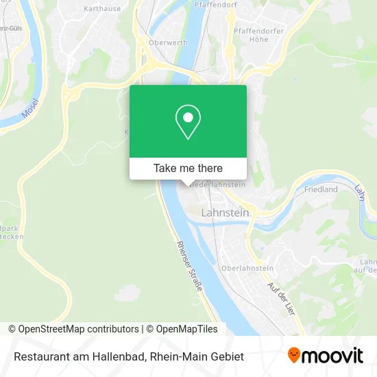 Карта Restaurant am Hallenbad