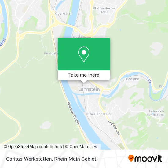 Карта Caritas-Werkstätten