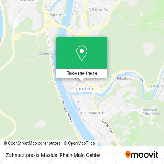 Карта Zahnarztpraxis Masius