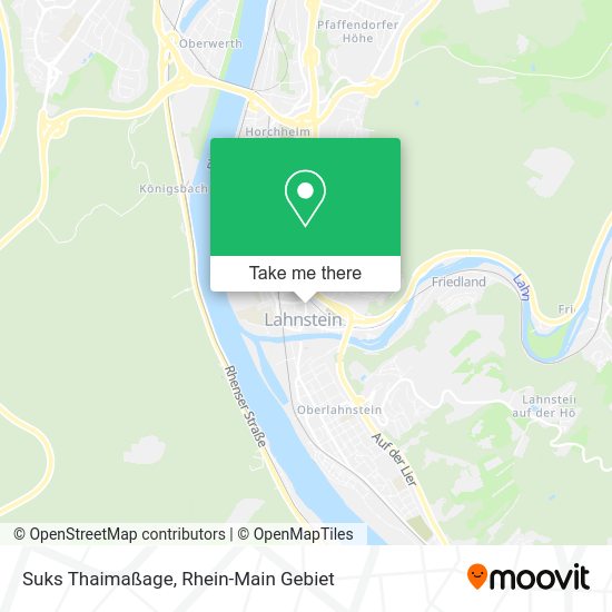 Карта Suks Thaimaßage