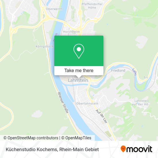 Карта Küchenstudio Kochems