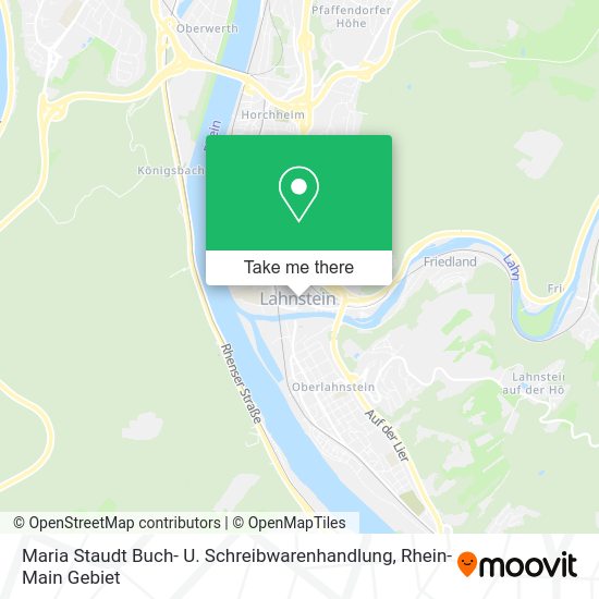 Карта Maria Staudt Buch- U. Schreibwarenhandlung