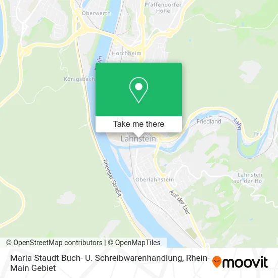 Карта Maria Staudt Buch- U. Schreibwarenhandlung