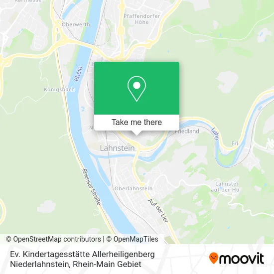 Карта Ev. Kindertagesstätte Allerheiligenberg Niederlahnstein