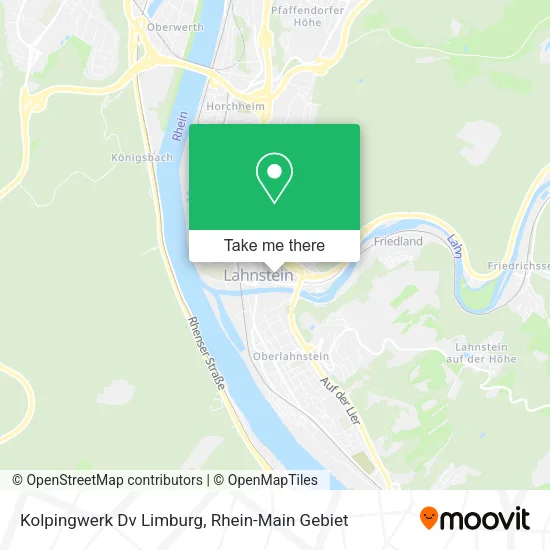 Карта Kolpingwerk Dv Limburg
