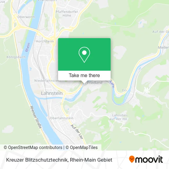 Карта Kreuzer Blitzschutztechnik