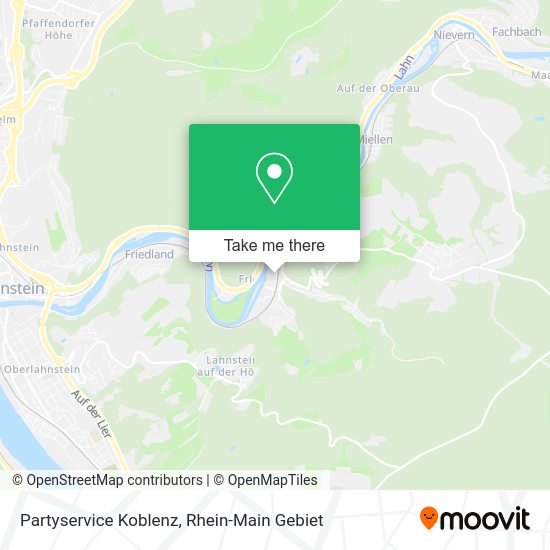 Карта Partyservice Koblenz