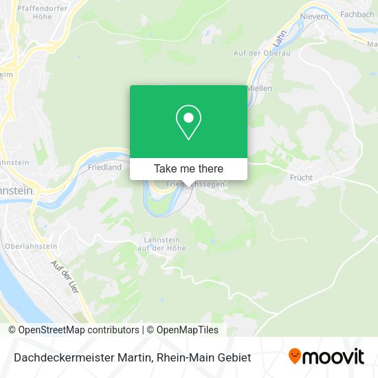 Карта Dachdeckermeister Martin