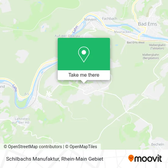 Карта Schilbachs Manufaktur