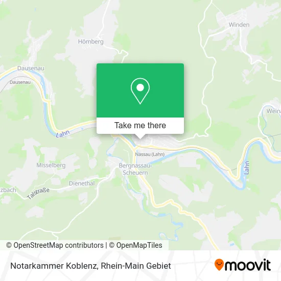 Карта Notarkammer Koblenz
