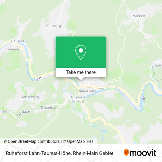 Карта Ruheforst Lahn-Taunus-Höhe