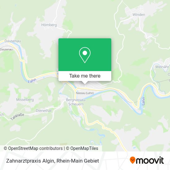 Карта Zahnarztpraxis Algin