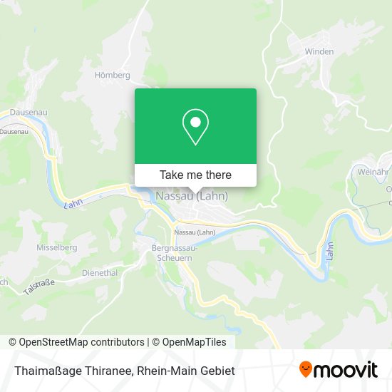Карта Thaimaßage Thiranee