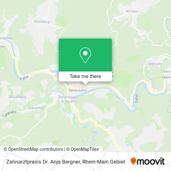 Карта Zahnarztpraxis Dr. Anja Bergner