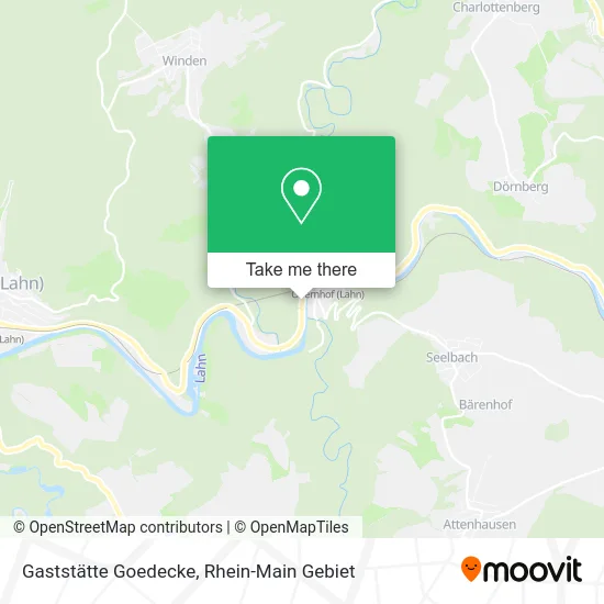 Карта Gaststätte Goedecke