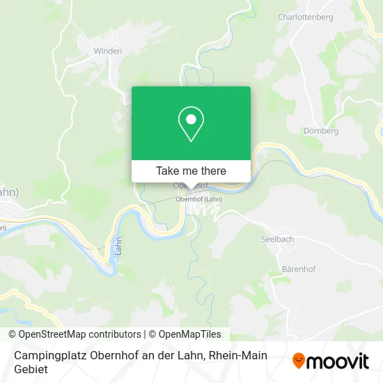 Карта Campingplatz Obernhof an der Lahn