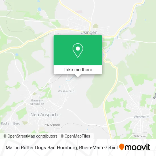 Карта Martin Rütter Dogs Bad Homburg
