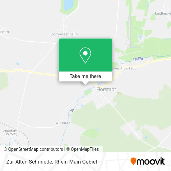 Карта Zur Alten Schmiede