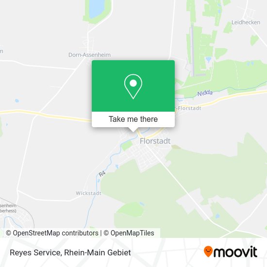 Карта Reyes Service