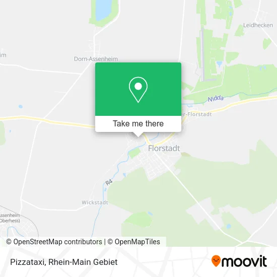 Карта Pizzataxi