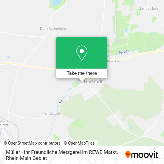 Карта Müller - Ihr Freundliche Metzgerei im REWE Markt