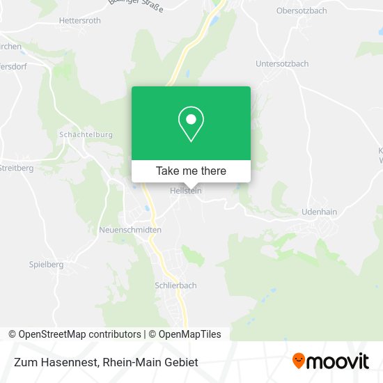 Карта Zum Hasennest
