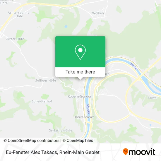 Карта Eu-Fenster Alex Takács