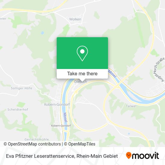 Карта Eva Pfitzner Leserattenservice