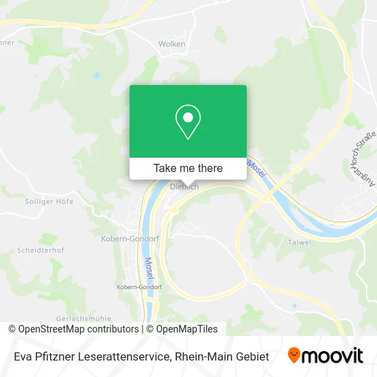 Карта Eva Pfitzner Leserattenservice