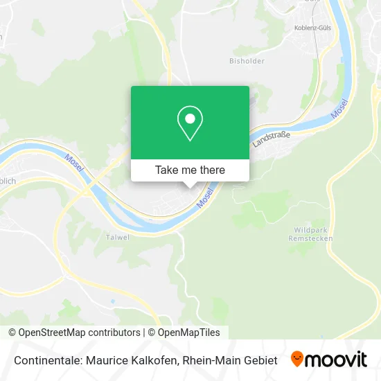 Карта Continentale: Maurice Kalkofen