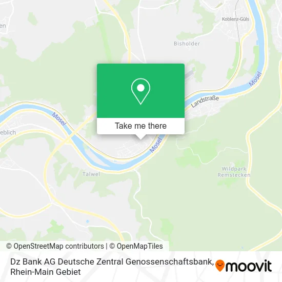 Карта Dz Bank AG Deutsche Zentral Genossenschaftsbank