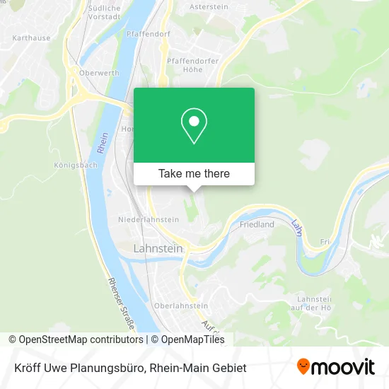 Карта Kröff Uwe Planungsbüro