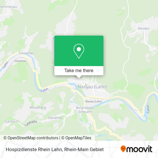 Карта Hospizdienste Rhein Lahn