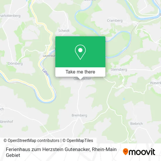 Карта Ferienhaus zum Herzstein Gutenacker