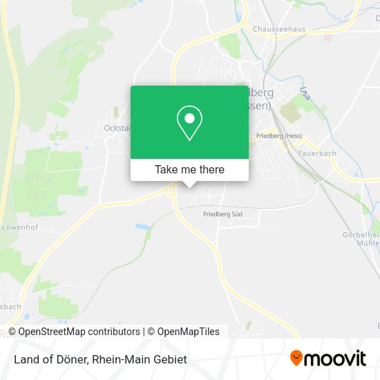 Карта Land of Döner