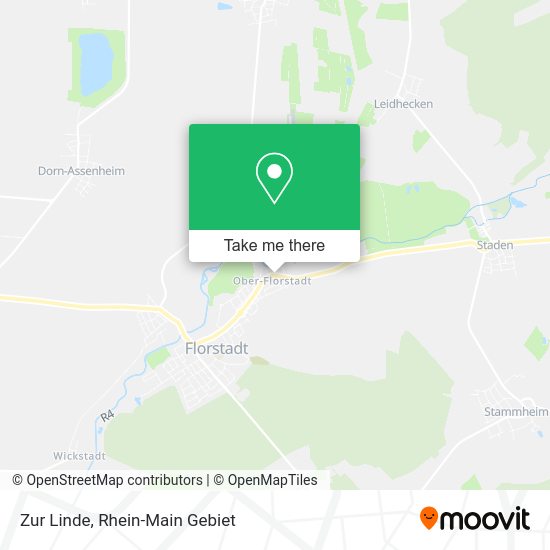 Карта Zur Linde
