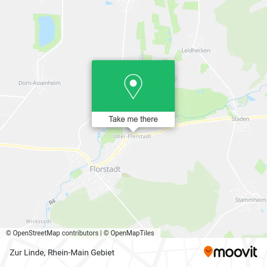 Карта Zur Linde