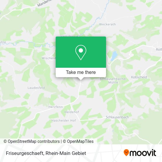 Карта Friseurgeschaeft